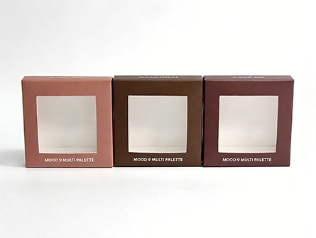 Eyeshadow Paper Box With Viewing Window